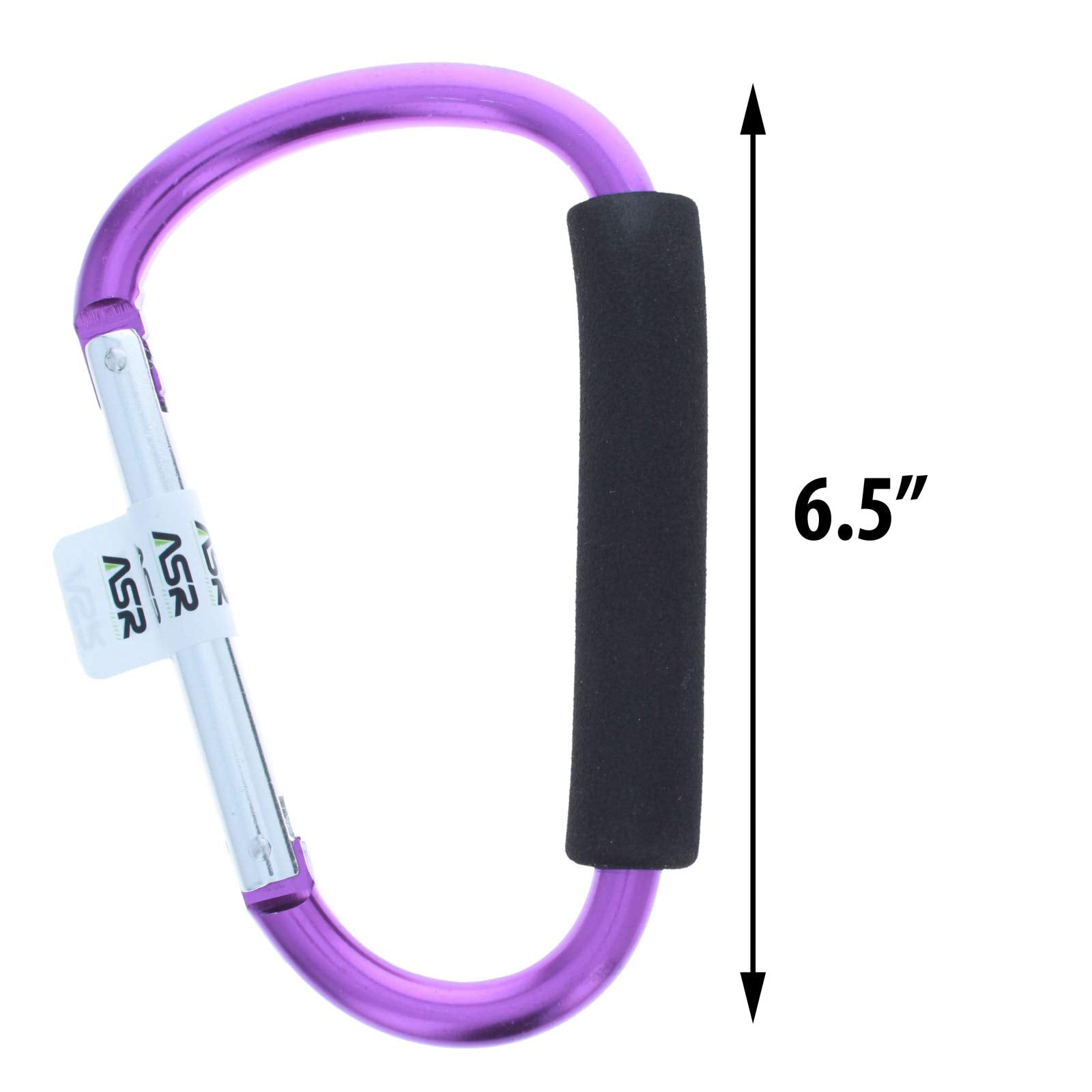 ASR Outdoor purple carabiner color option to complement your gear.