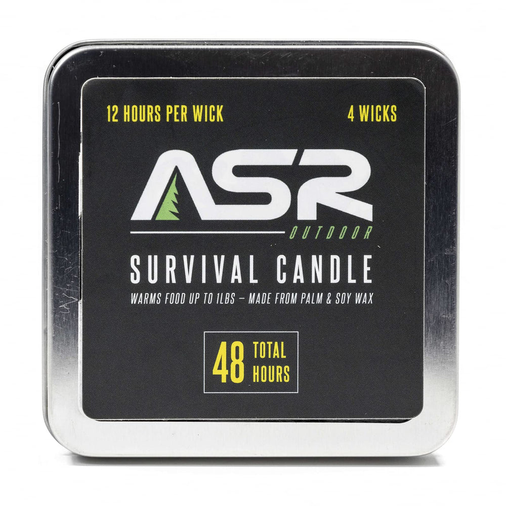 ASR Outdoor four-wick candle setup showing individual burn options for flexible lighting