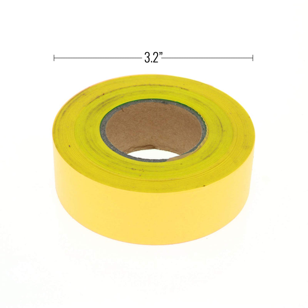 ASR Outdoor neon yellow high-visibility ribbon for camp marking and navigation