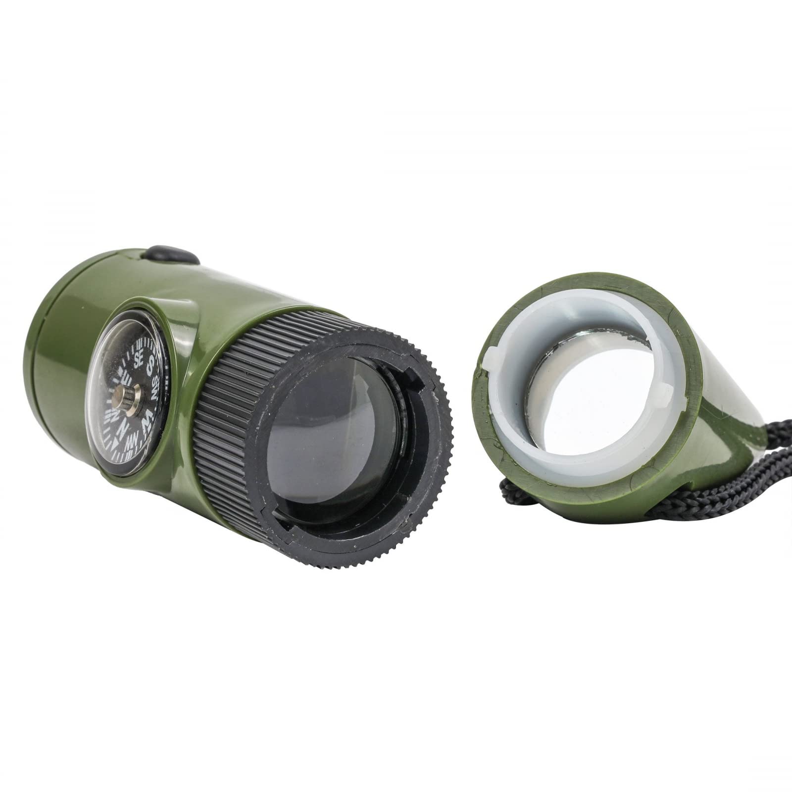 ASR Outdoor hiking safety kit in use on a backpack