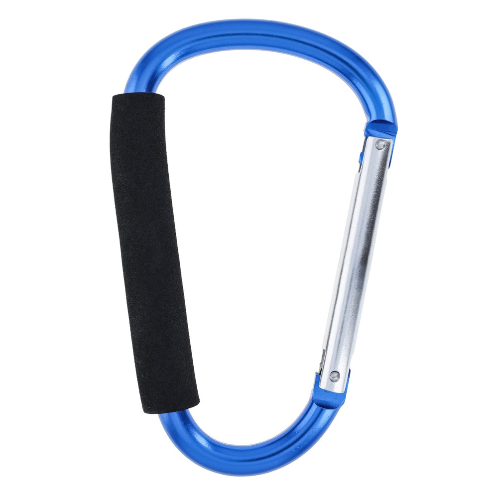 ASR Outdoor jumbo xl carabiner in use on a hiking backpack
