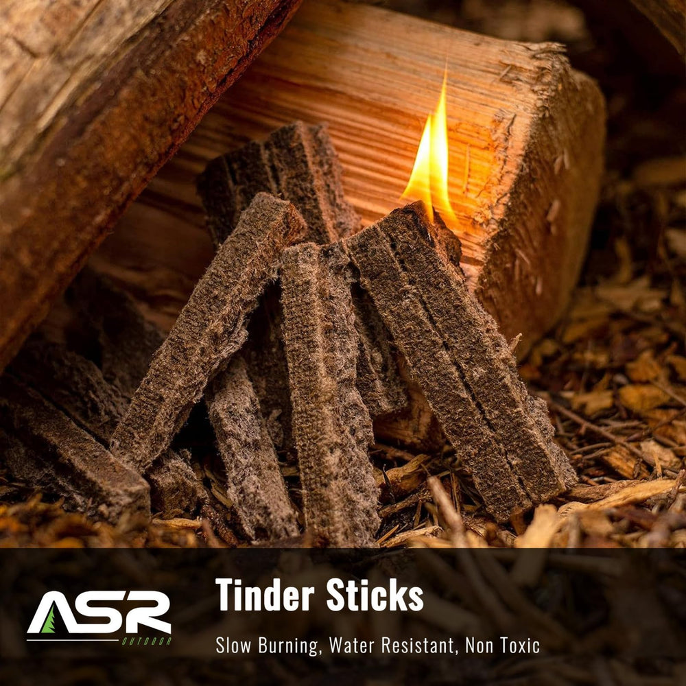 Wet-weather use: ASR Outdoor Tinder Sticks ignite despite moisture