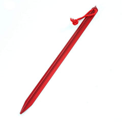 ASR Outdoor bright red stake offers high visibility for quick locating
