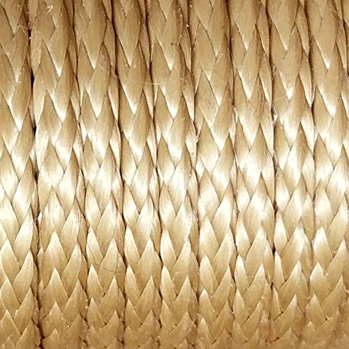 ASR Outdoor Technora 2500lb survival cord PTFE coated for UV, chemical, and abrasion resistance.