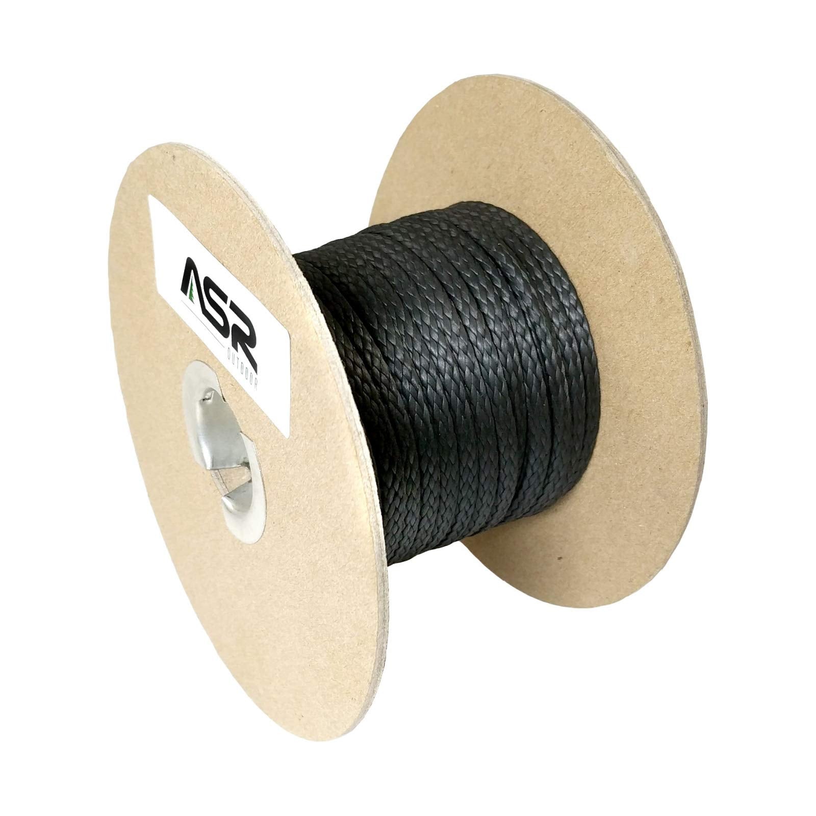 ASR Outdoor Technora survival rope 1200lb, 1000ft, black for rugged outdoor tasks