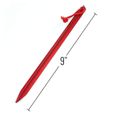 ASR Outdoor stake head with eyelet design for easy tie and setup