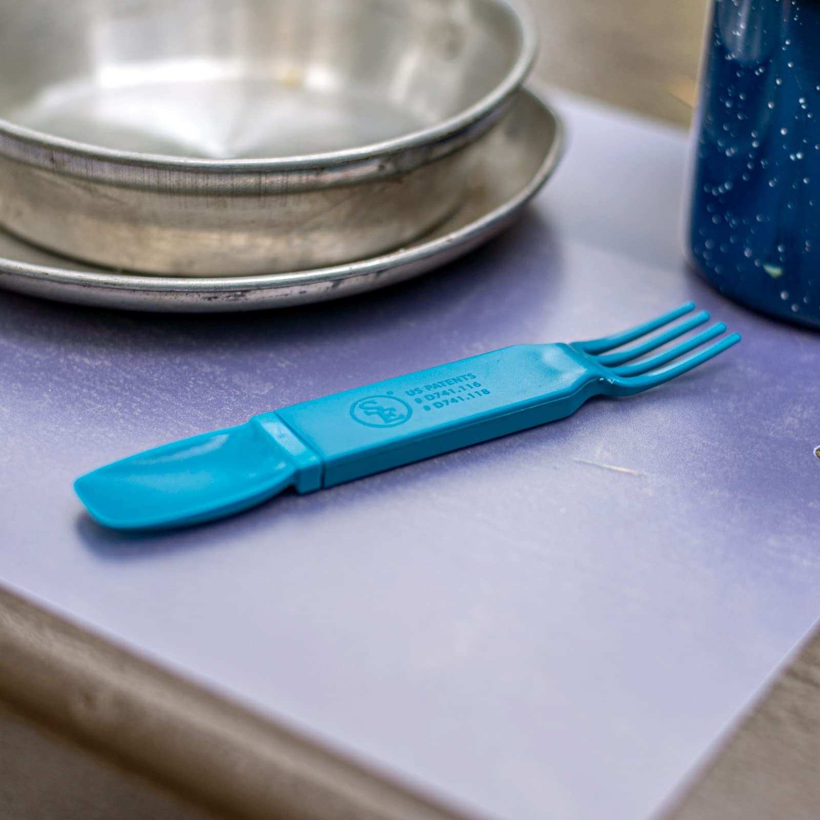 ASR Outdoor flatware is dishwasher safe for quick cleanup.