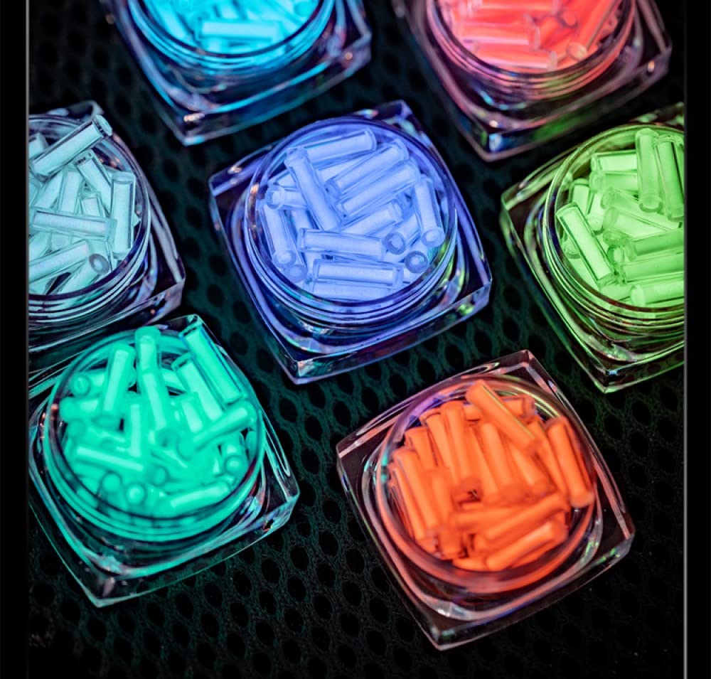 ASRMOLLY luminous tube purple adds chic glow to DIY accessories.
