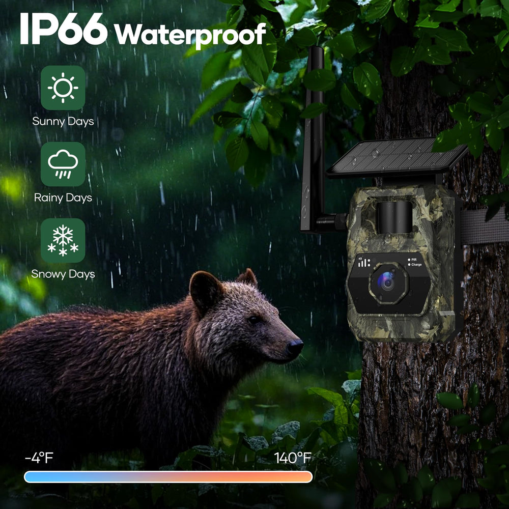 Assark 0.2 second trigger captures fast-moving wildlife reliably