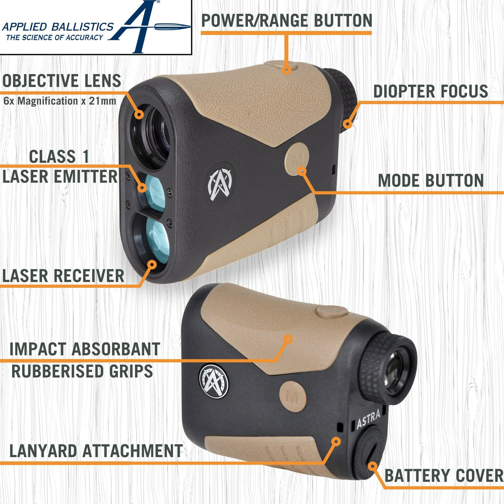 Astra Optix OTX2400A Bluetooth with Applied Ballistics for accurate firing solutions
