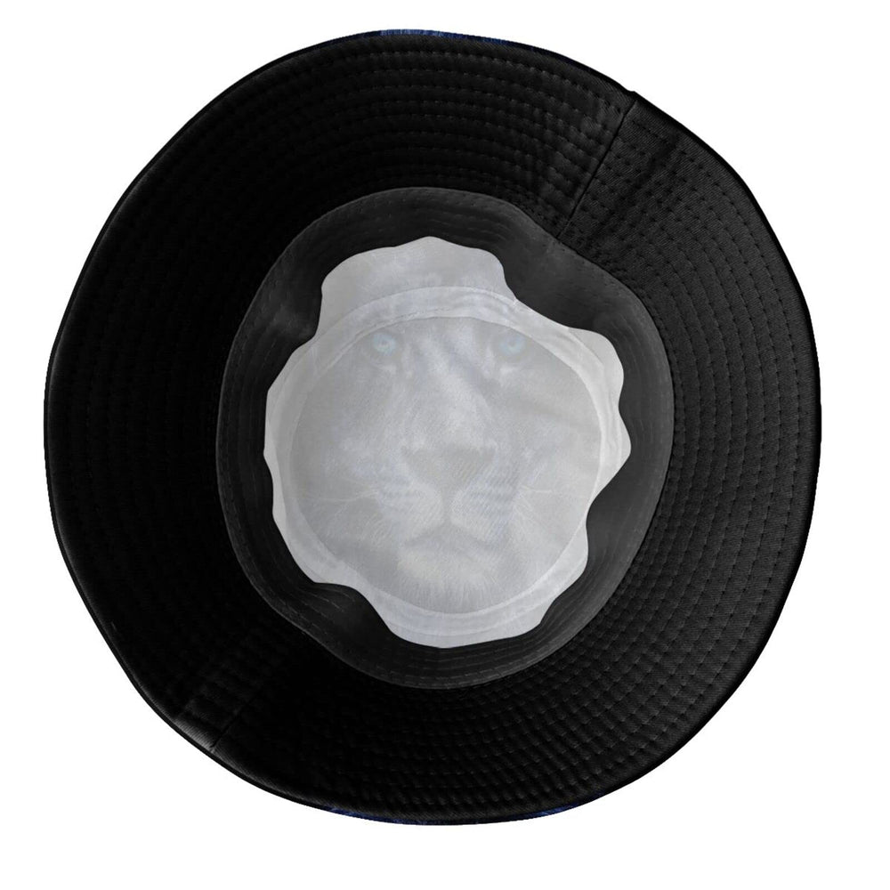 Sun-protective, breathable brim of ASYG Lion Bucket Hat for outdoor use