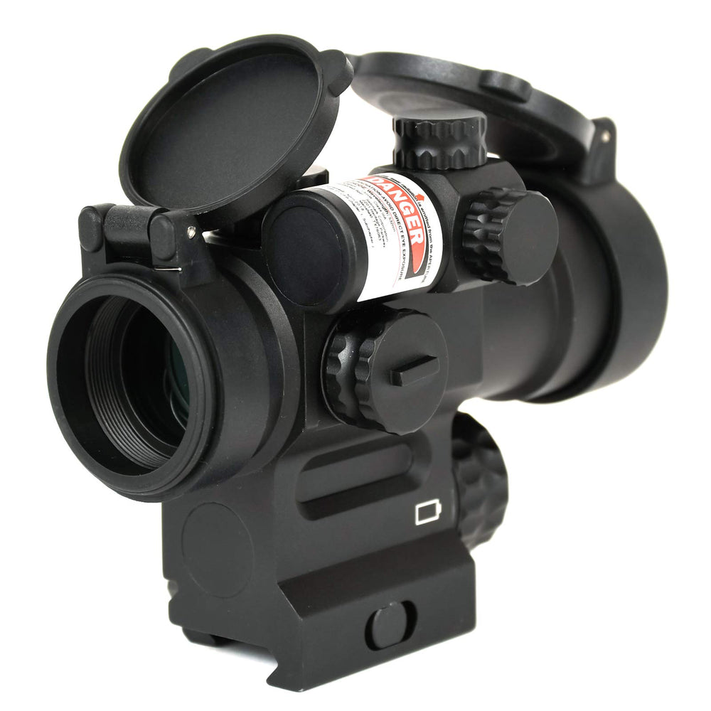 AT3 LEOS flip-up lens caps protect optics in the field.