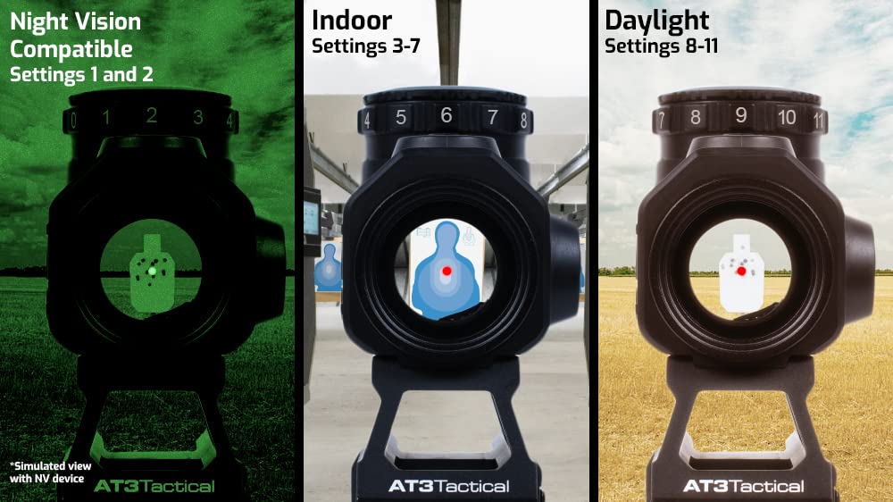 Includes riser, low mount, and lower 1/3 spacers for versatile mounting
