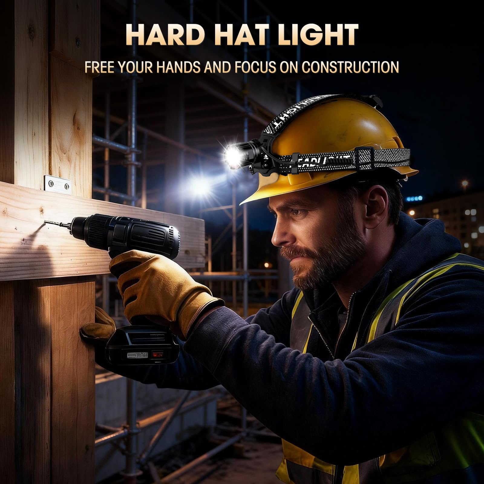 ATDOALL headlamp battery indicators help monitor power during night hikes.