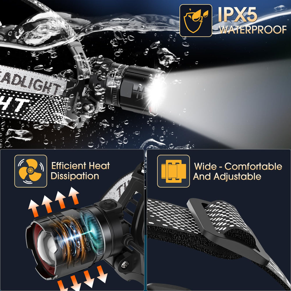 ATDOALL IPX5 waterproof design withstands rain and splashes.