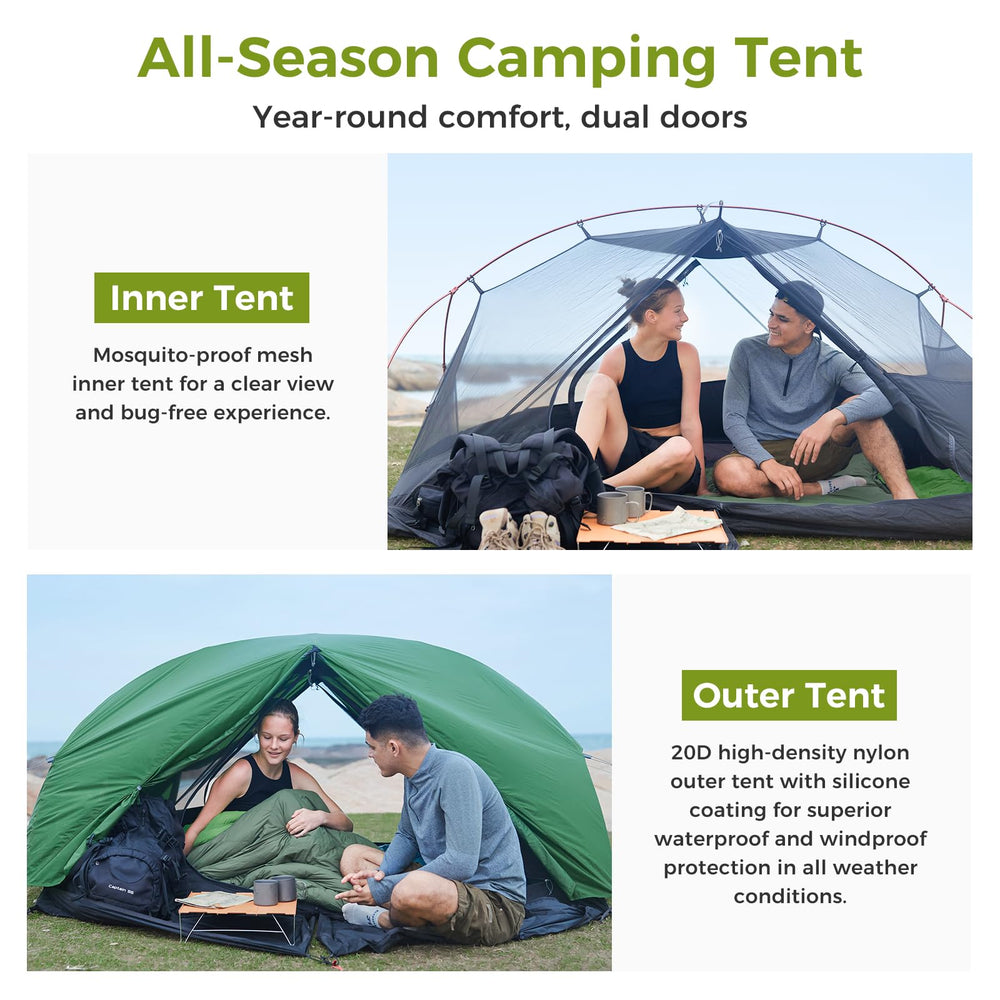 ATEPA tent spacious interior ideal for sleeping gear and relaxation