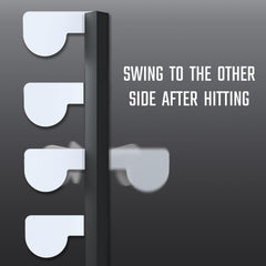 Atflbox AR500 tree in action with gravity reset for continuous practice