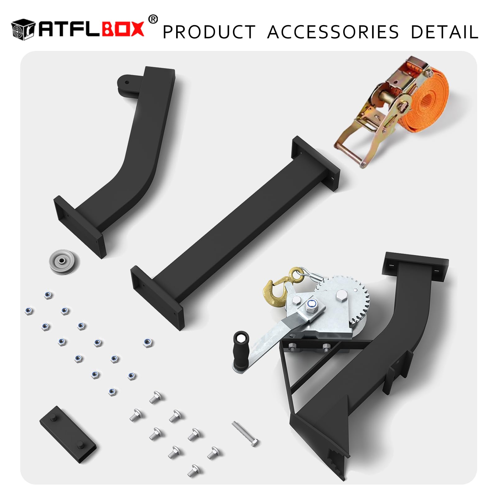 Atflbox foldable design for portable hunting gear transport