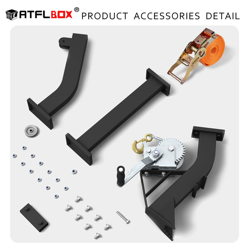 Atflbox foldable design for portable hunting gear transport
