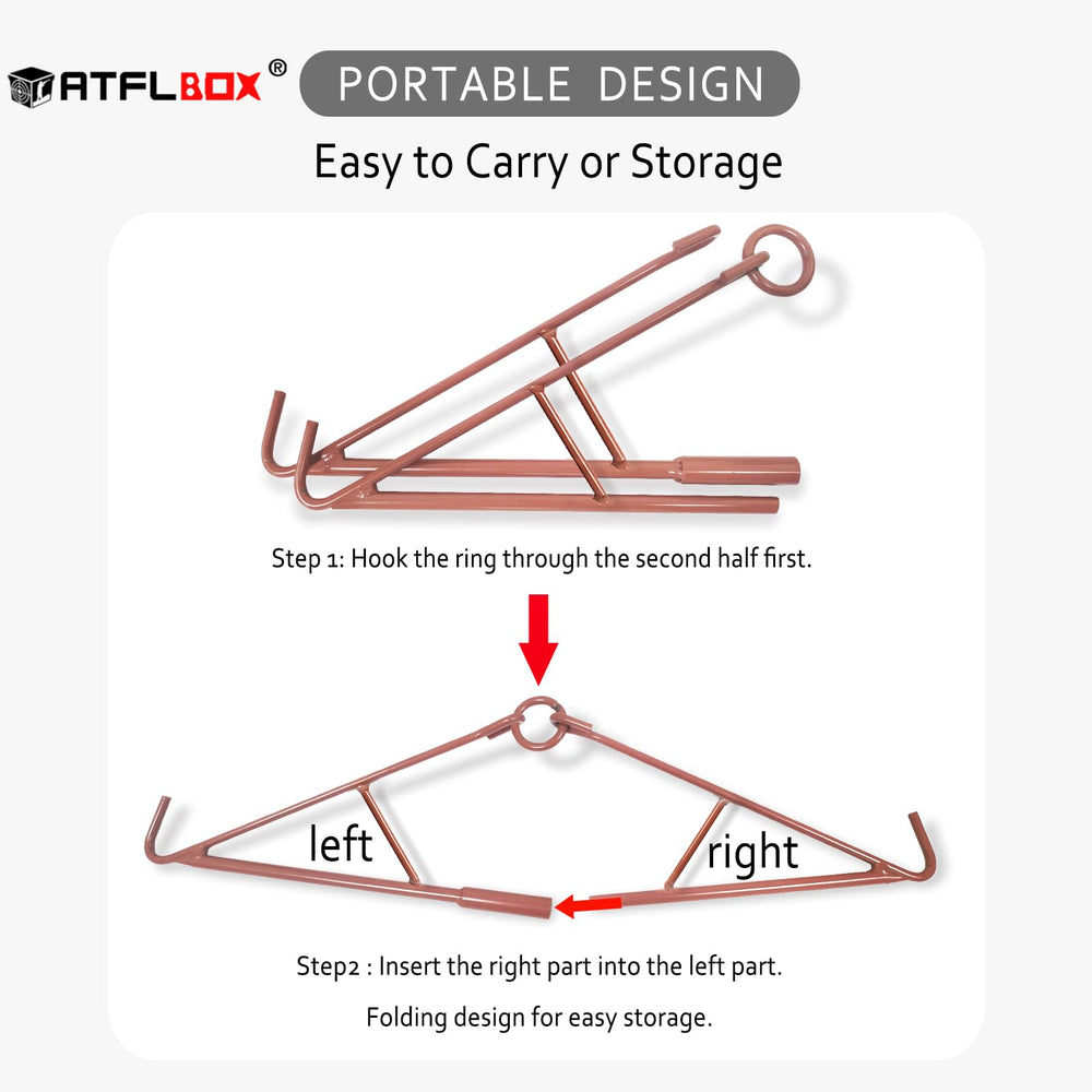 Atflbox portable hunting kit image showcasing versatile field setup.