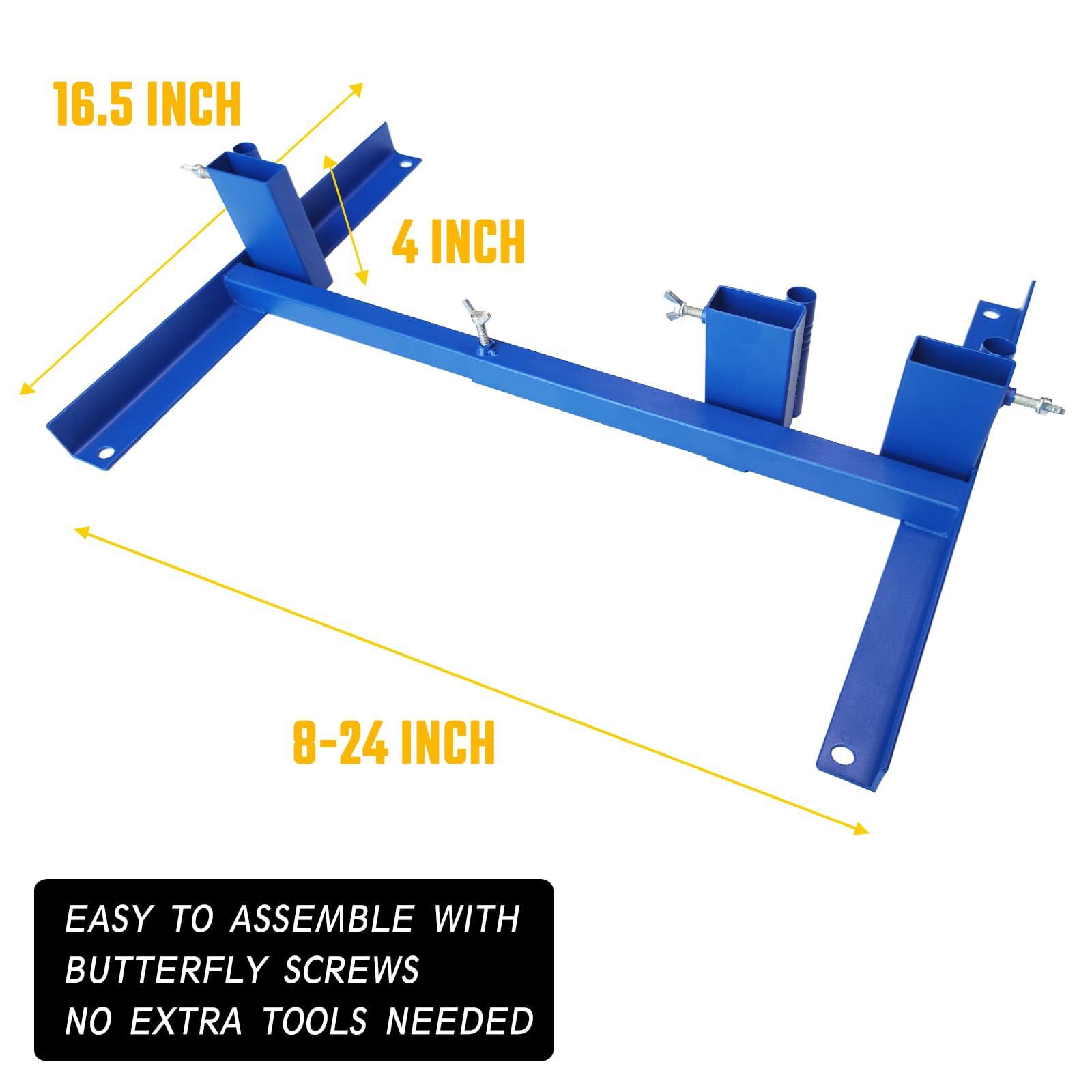 Atflbox sturdy iron target stand provides durable long-lasting shooting support.