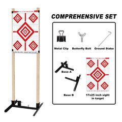 Atflbox wind-stakes-securement ensures targets stay put in windy conditions