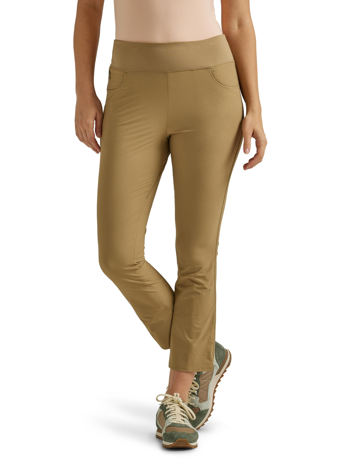 ATG by Wrangler kick-flare hiking pants in Elmwood ready for day hikes