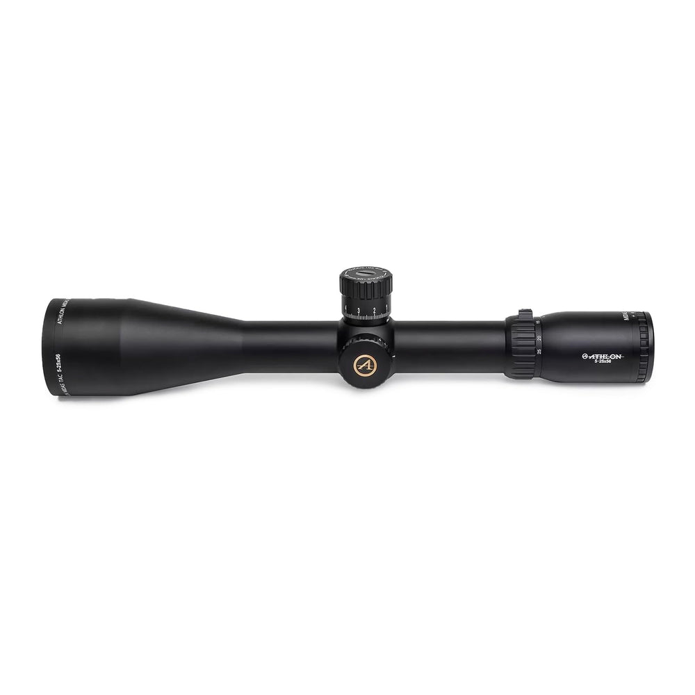 Athlon Optics Midas TAC 5-25x56 HD glass image shows true colors for accurate target detection.