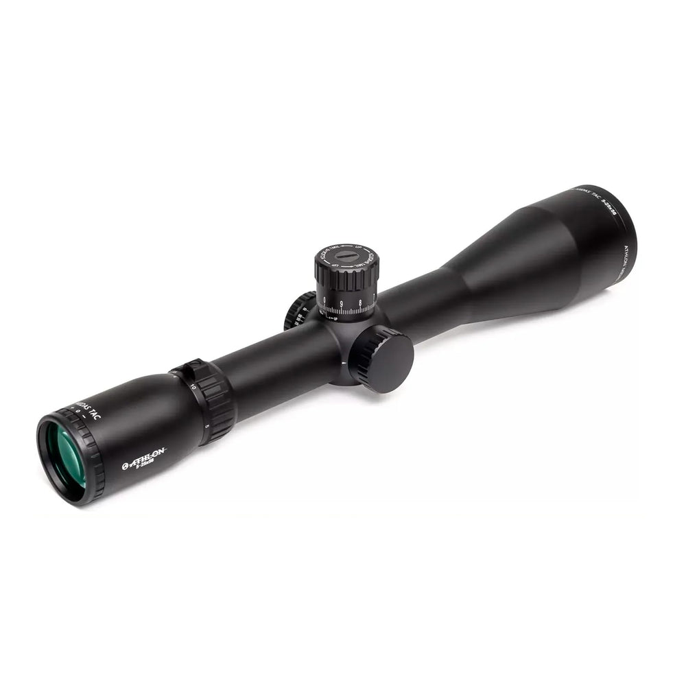 Athlon Optics Midas TAC zero-stop turret demonstrates repeatable zero settings for consistent shot placement.