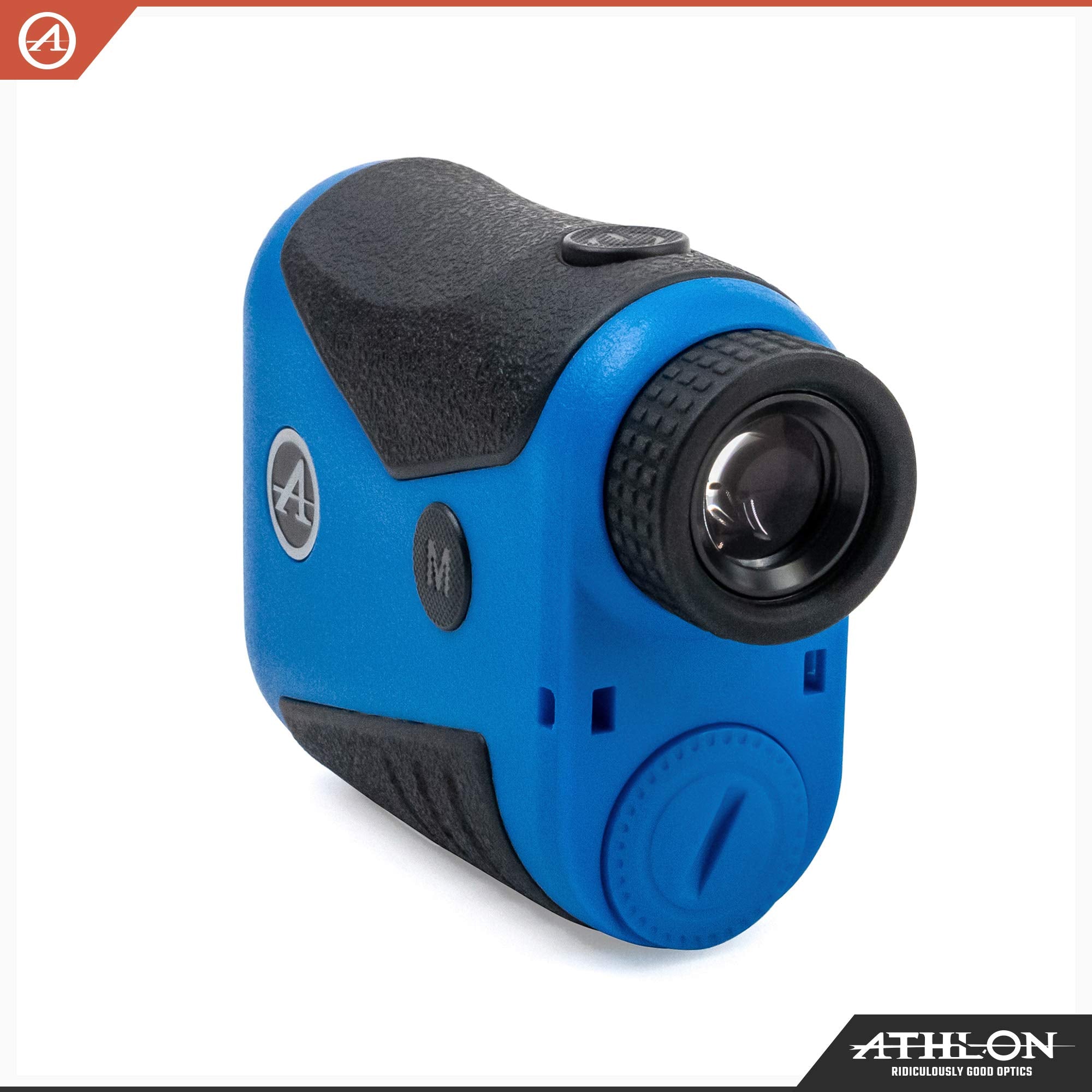 Athlon Talos 800Y green yardage readout aids quick club decisions.