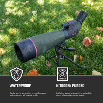 Athlon Talos tripod-mount area shows stable, flexible positioning.