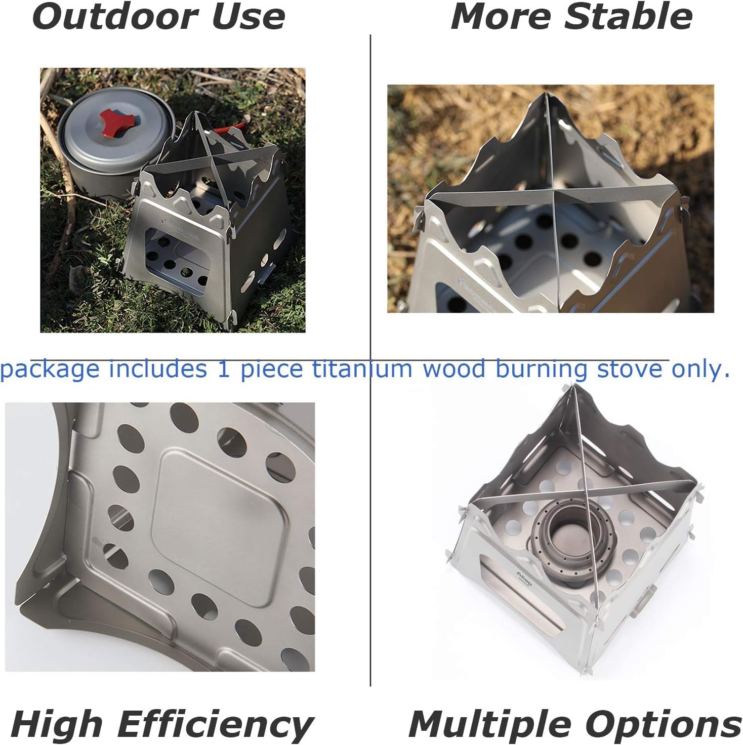 ATiAP storage bag keeps the stove protected and ready
