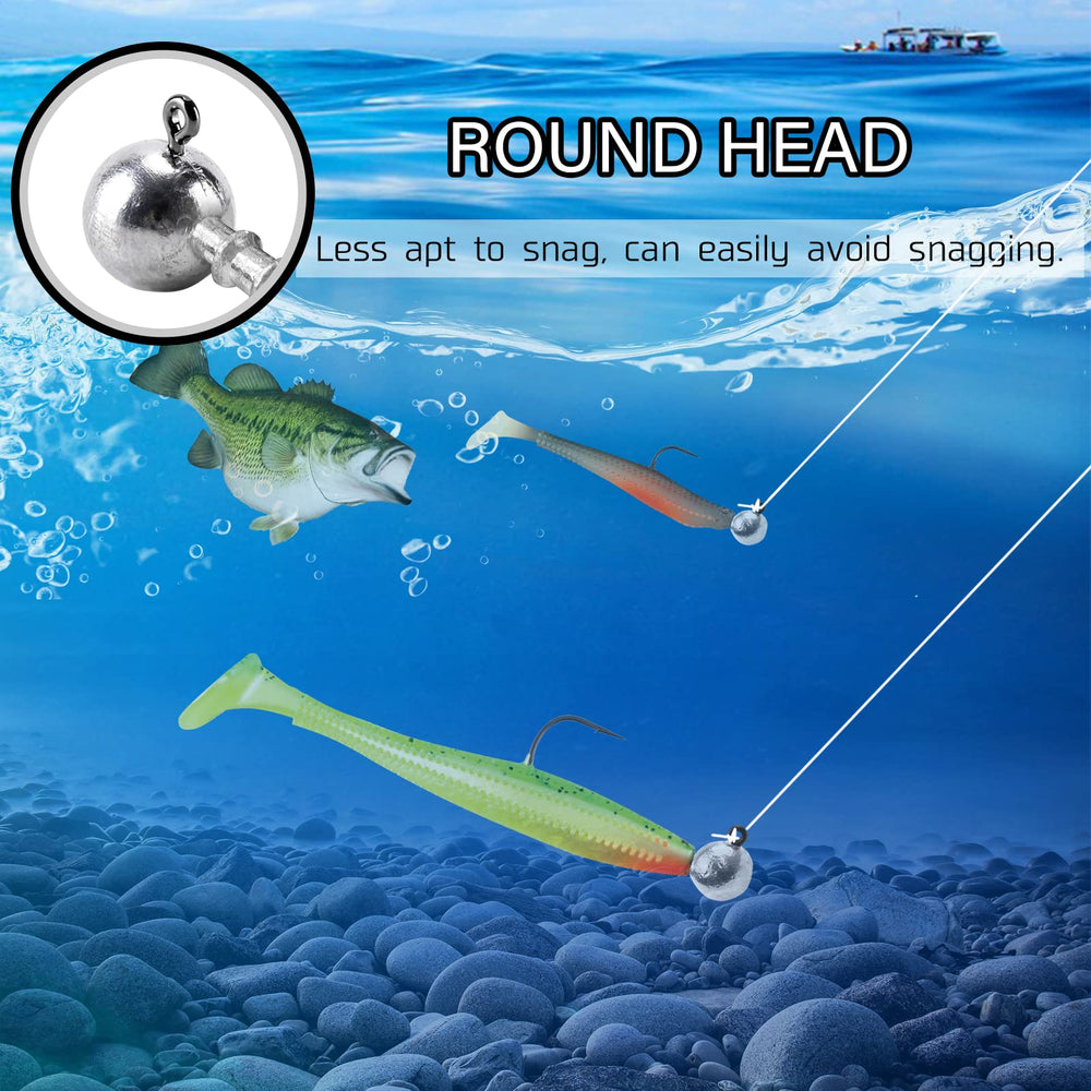 Corrosion-resistant carbon stainless steel jig head