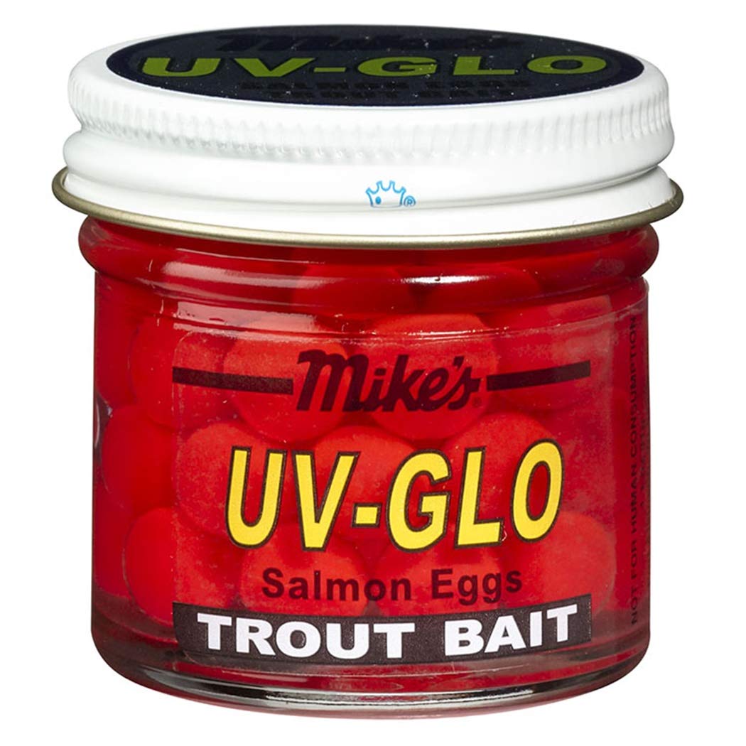 Atlas Mike's 1026 UV-Glo Salmon Eggs pink finish for improved trout visibility