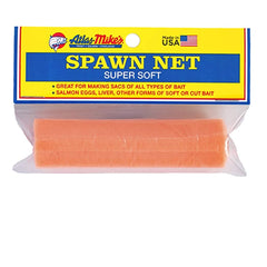 Atlas Mike's 55038 spawn net peach color close-up for visibility