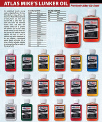 Product shot of Atlas Mike's 7013 Glo Scent Bait Oils - 2 oz bottle