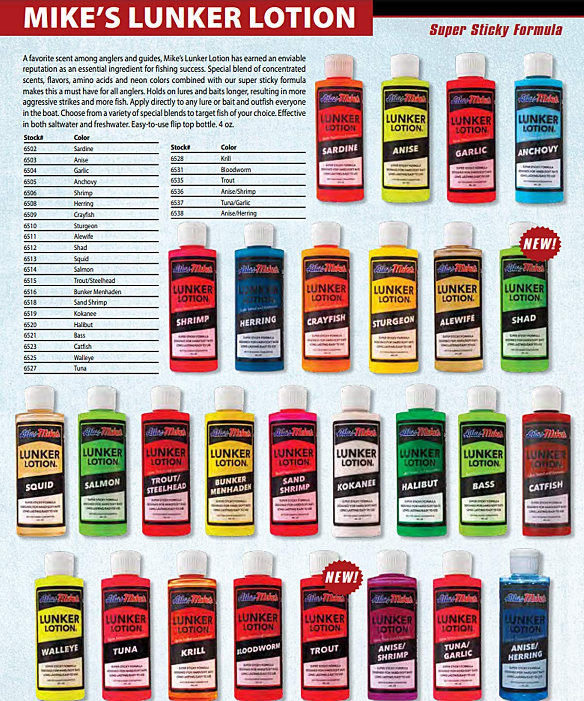 Atlas Mike's fresh-saltwater compatibility works across multiple species.