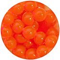 Atlas Mike's Jar of Orange Plastic Salmon Fishing Bait Eggs - Standard size (43003)