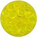 Atlas Mike's Jar of Plastic Salmon Fishing Bait Eggs, Yellow, Standard (43007)