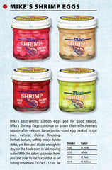 Packaging for Atlas Mike's Shrimp Egg 1000, 1.1 oz in Fl. Pink