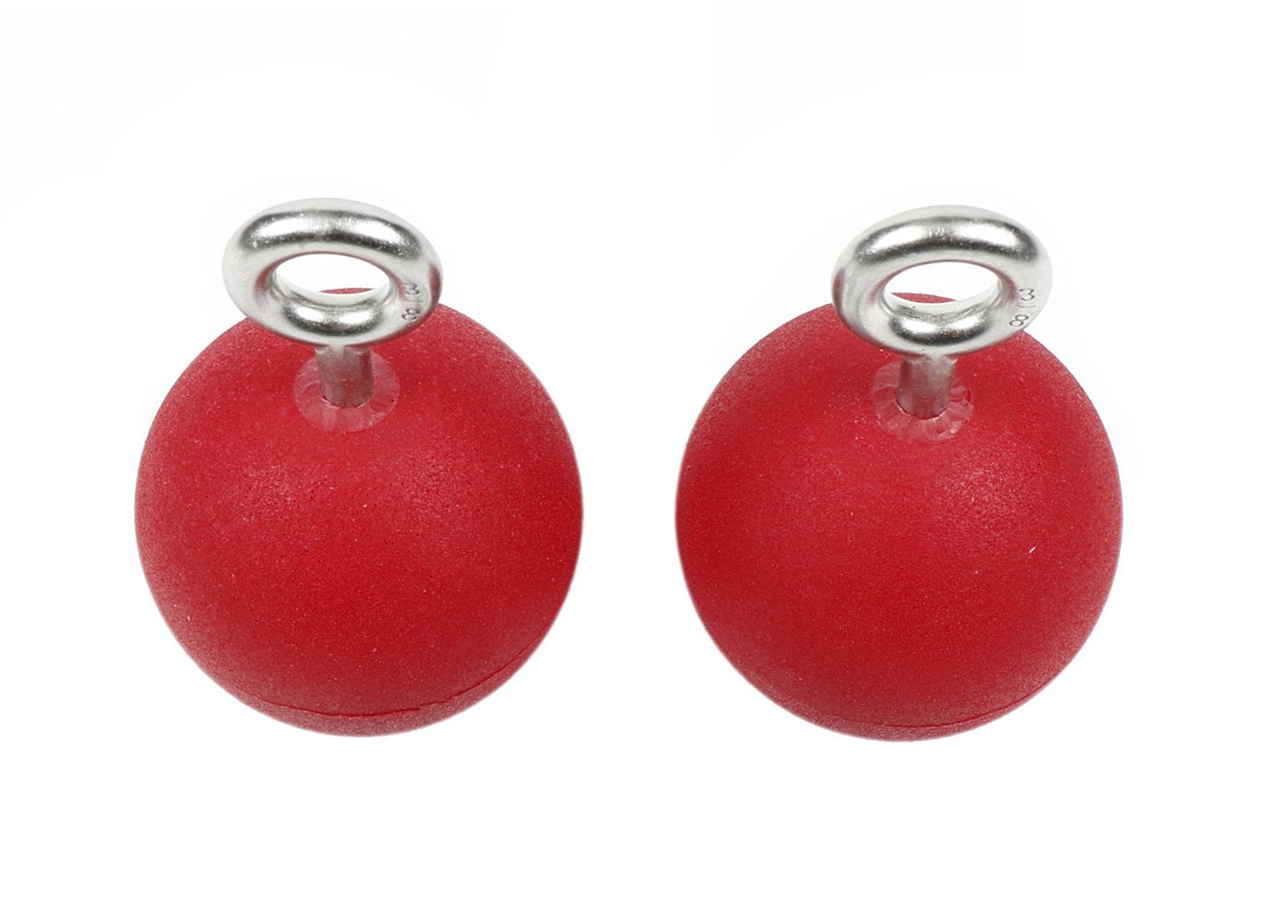 Atomik red Ninja Balls used during pull-up transition drill.