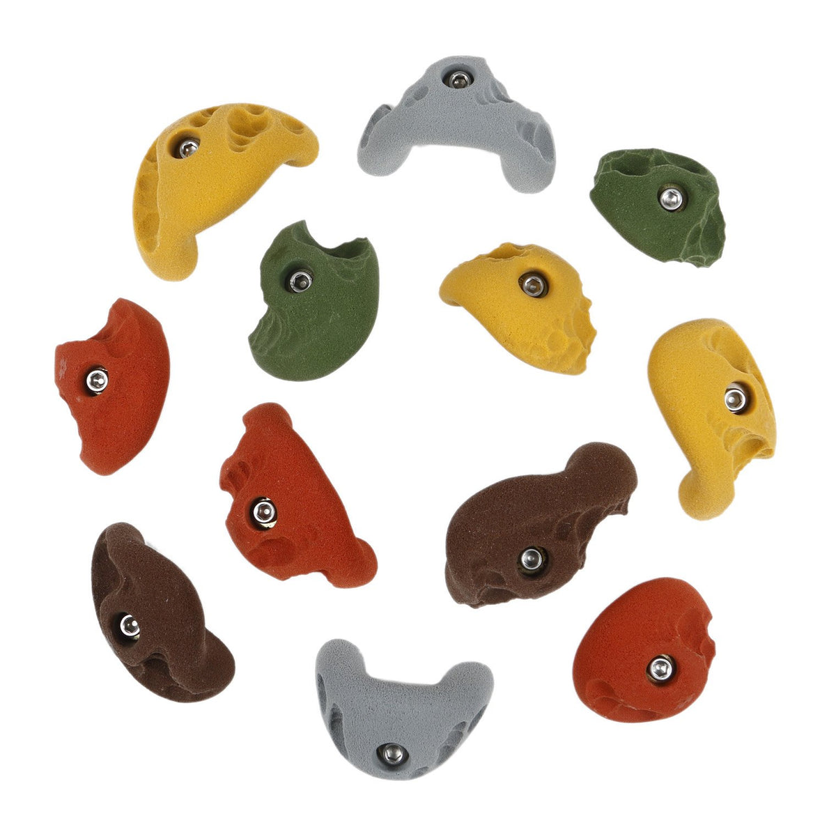 Atomik Rock Climbing Holds 12 limestone jugs with textured grip for positive holds on vertical routes