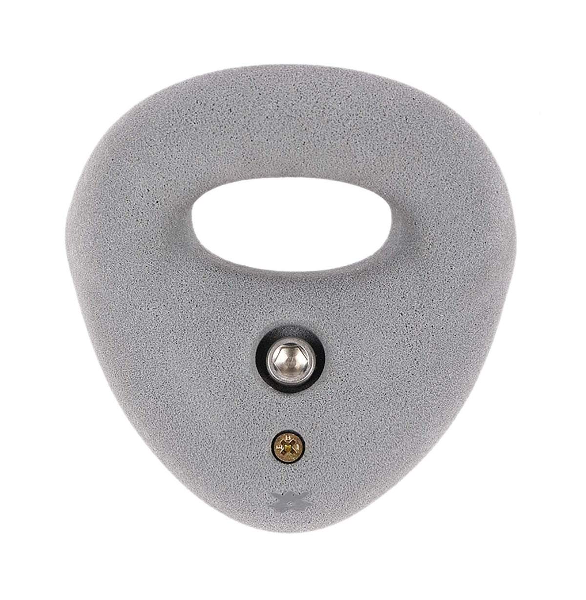 Atomik Rock Climbing Holds large bolt-on ring in gray for gym down-climbing