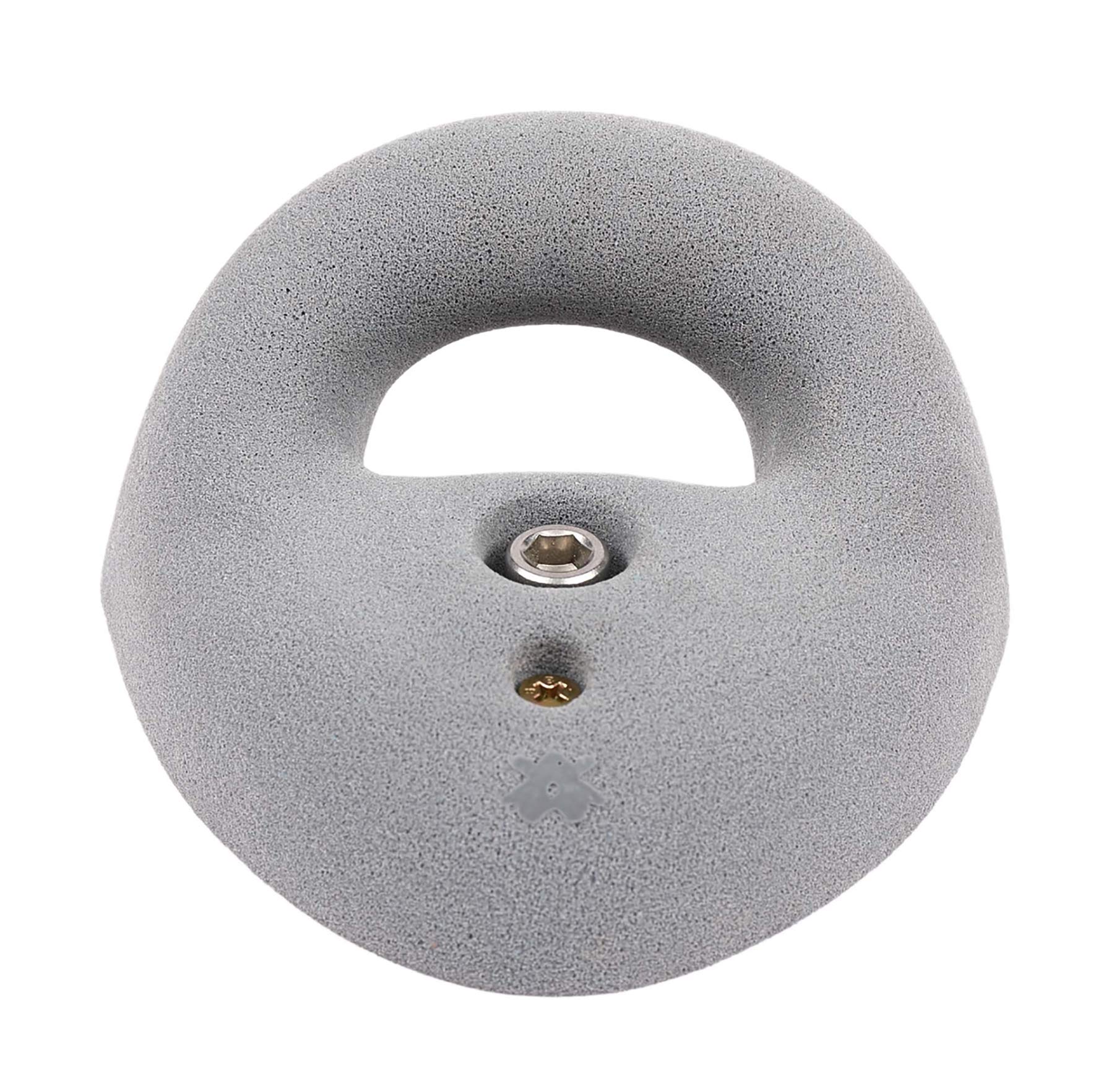 Atomik Rock Climbing Holds gray ring grip area texture mimicking natural rock