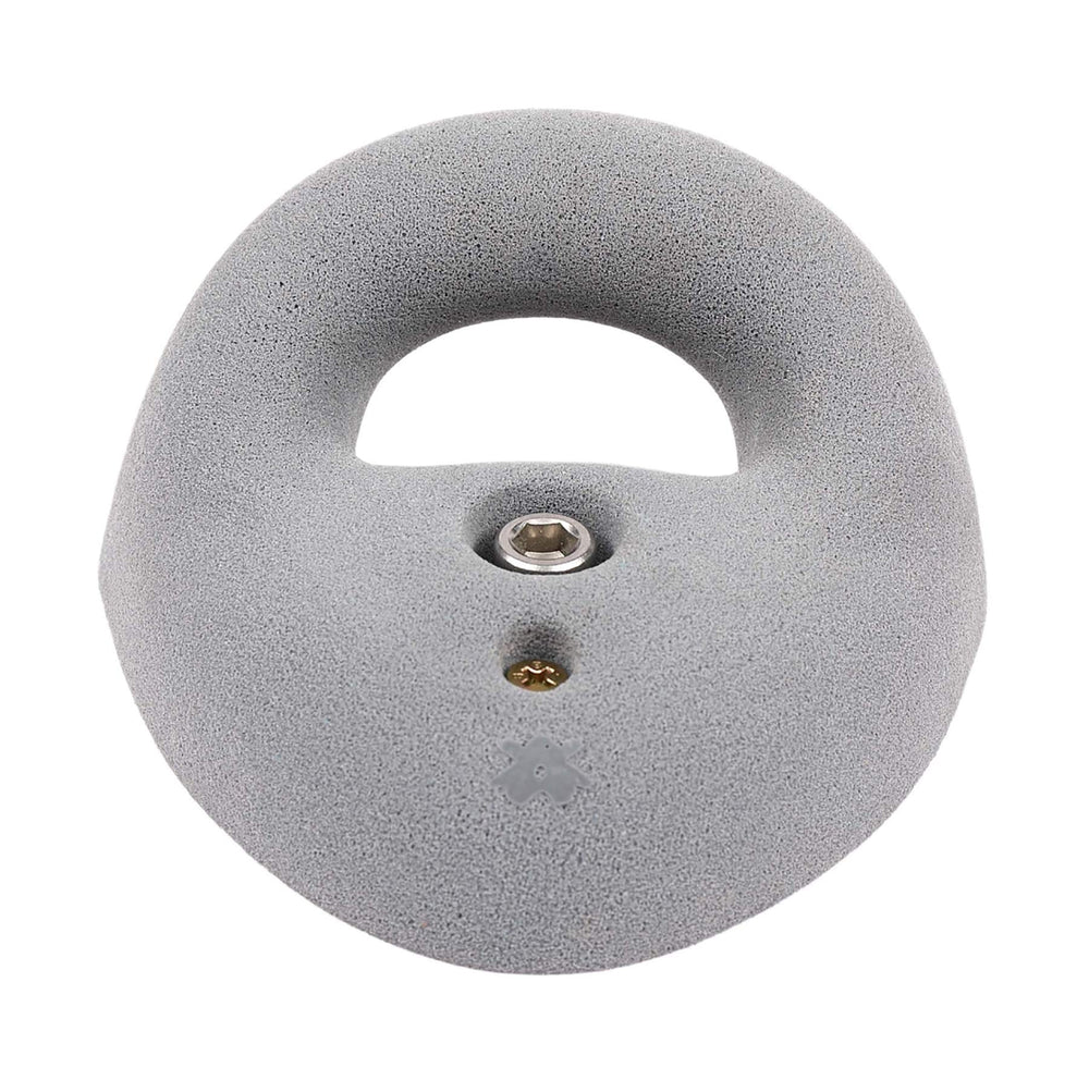 Atomik Rock Climbing Holds gray ring grip area texture mimicking natural rock