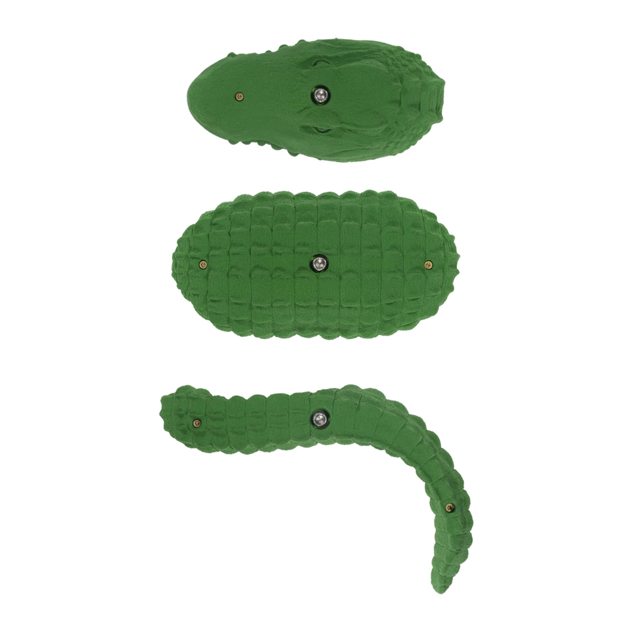 Atomik Alligator head green hold with secure grip for routes