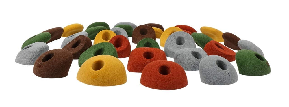 Atomik Rock Climbing Holds hardware included for quick, secure installation.