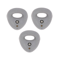Atomik Rock Climbing Holds large gray bolt-on jug ring for indoor walls.