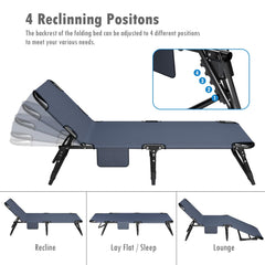 ATORPOK cot breathable mesh center helps you stay cool on warm nights.