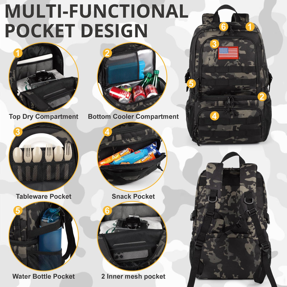 ATRIPACK insulated leak-proof interior ensures fresh meals without leaks